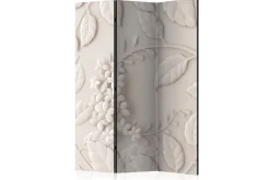 Bretteskjerm-Romdeler Paper Flowers Cream