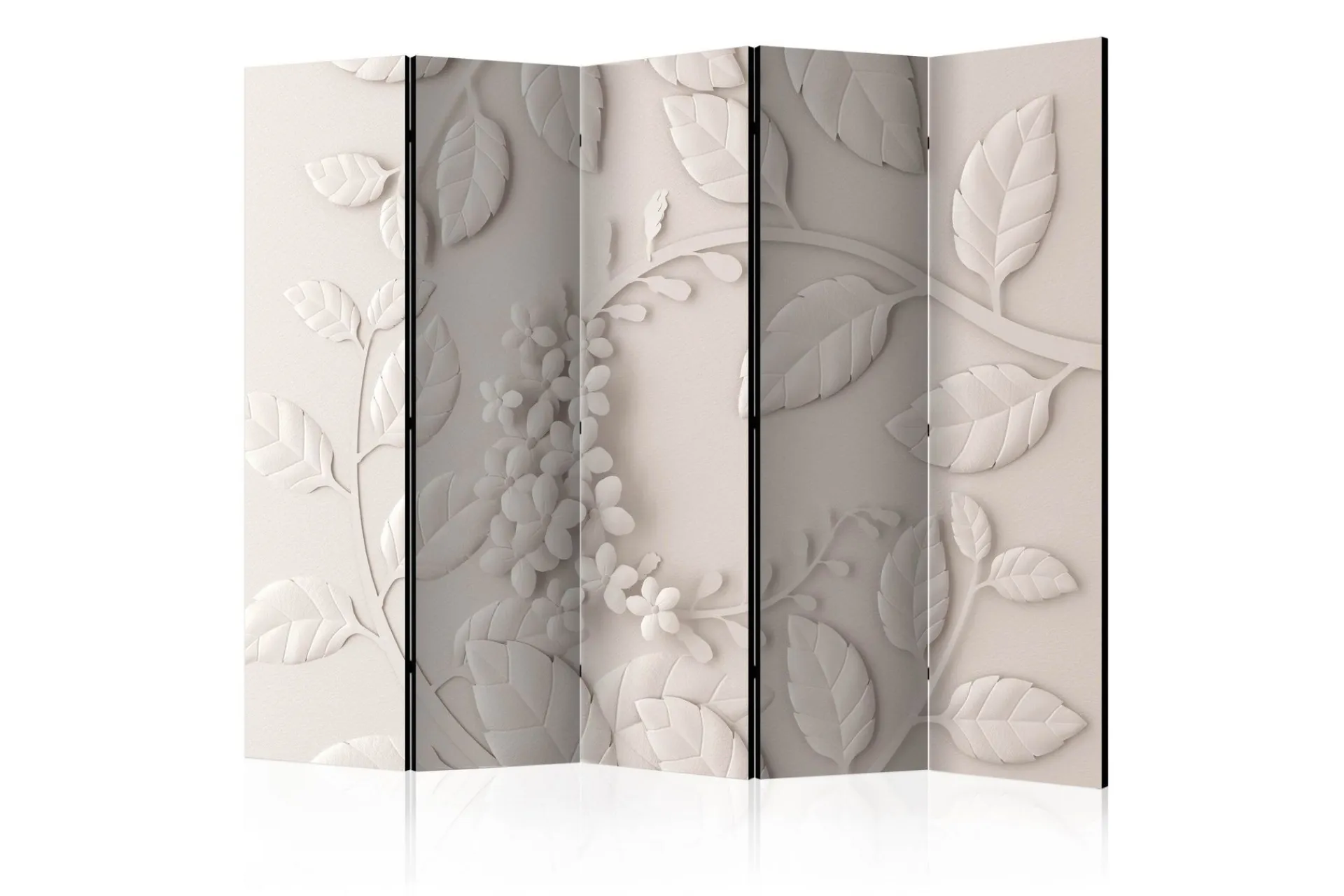 Bretteskjerm-Romdeler Paper Flowers Cream II