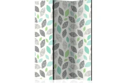 Bretteskjerm-Romdeler Patterned Leaves