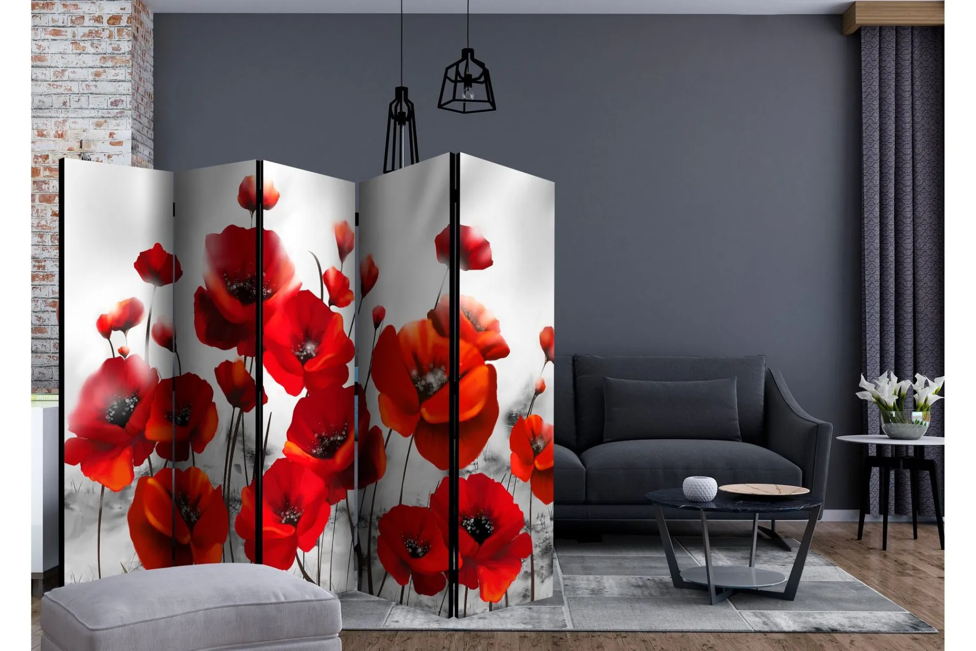 Romdeler Poppies in the Moonlight II