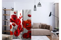 Bretteskjerm-Romdeler Poppies in the Moonlight