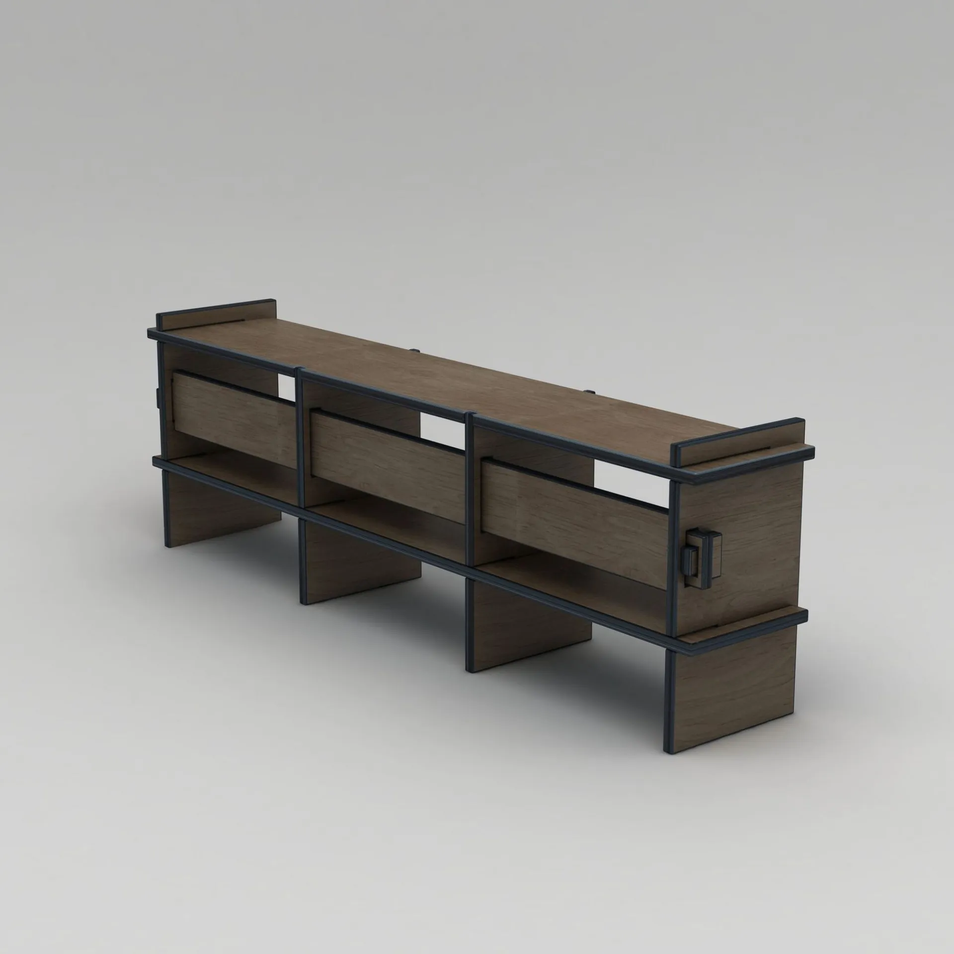 Ropira TV-benk 220 cm