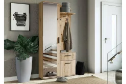 Møbelsett Til Gang & Entre|Gangoppbevaring-Rosehall Hallmöbelset 97x30 cm 195x Brown Brun