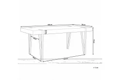 Roundtop Spisebord 180x90 cm