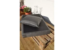 Fritab Puter|Sitteputer-Royal Isolde Ryggpute 65x45 cm Vannavstøtende Svart