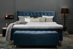 Berg & Strand Kontinentalsenger|Komplett Sengepakke-Royal Velvet Komplett Sengepakke 160x200 cm Blå