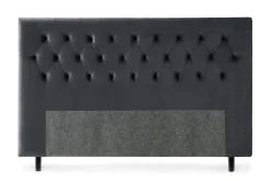 Sengetilbehør & Sengegavl-Royal Velvet Sengegavl 210 cm Svart