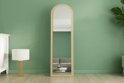 Helkroppsspeil-Rusele Veggspeil Buet 50 cm Beige