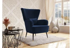 Lenestoler-Rushmore Fåtölj Dark blue Mørkeblå