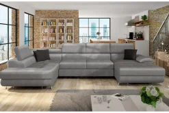 Velour Sofa & Fløyel Sofa-Rycka Hjørnesofa Venstre Once 10 + Once 12