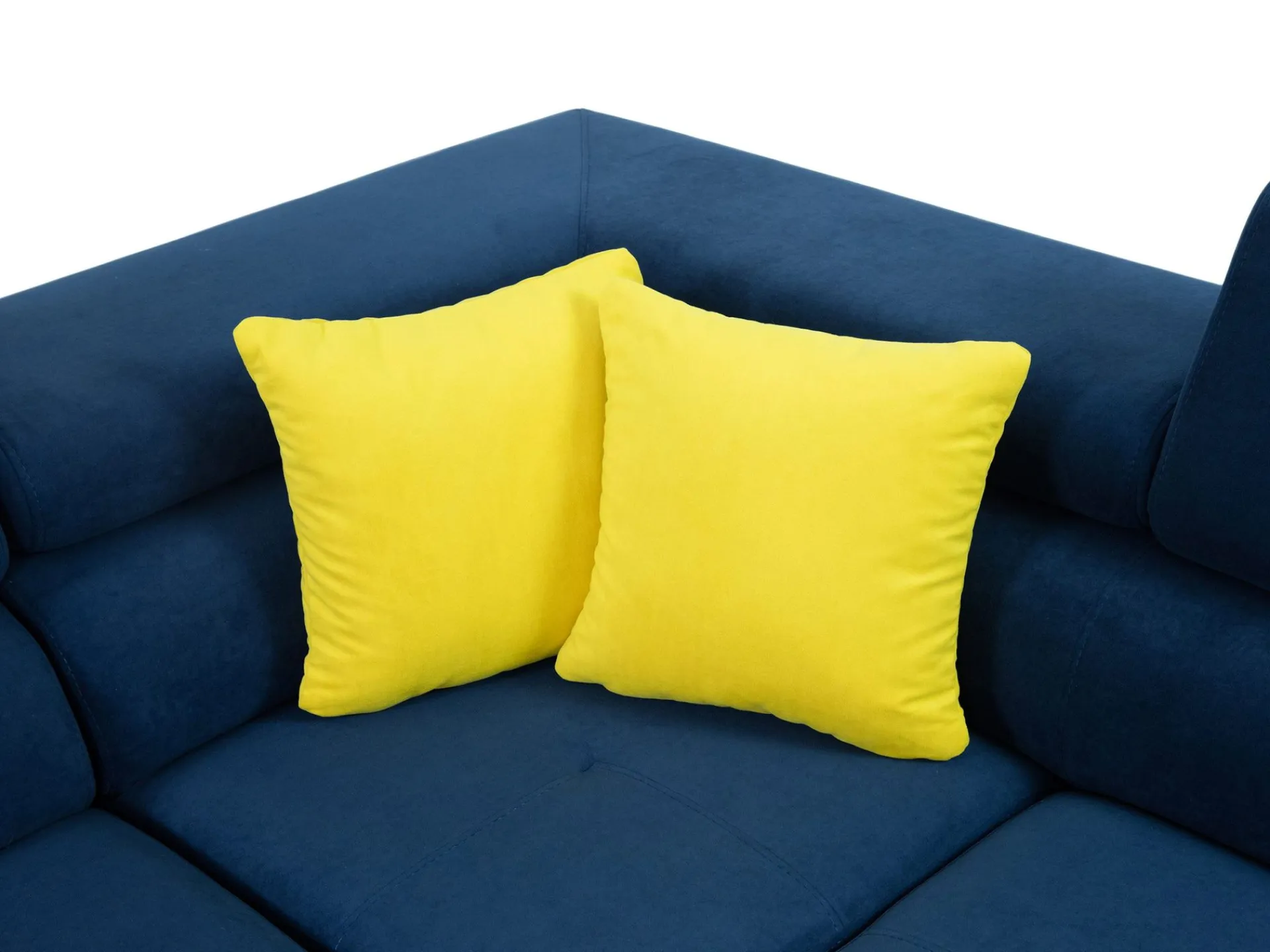 Velour Sofa & Fløyel Sofa-Rycka Hjørnesofa Venstre Once 10 + Once 12