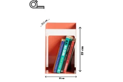 Pyntegjenstand-Rylan Bokstöd 15,5x19 cm Lyserød