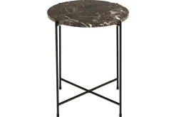 Avlastningsbord-Sakchan Sidebord 42 cm Rund Brun