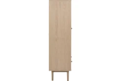Vitrineskap|Skap-Salama Vitrineskap 144,8 cm Hvit