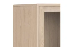 Vitrineskap|Skap-Salama Vitrineskap 144,8 cm Hvit