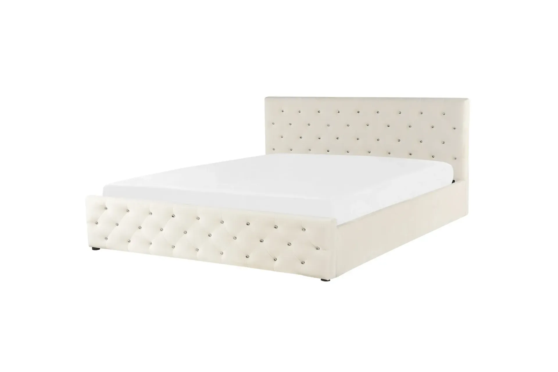 Sengeramme & Sengestamme|Seng Med Oppbevaring-Saleux Sengramme 180x200 cm Beige