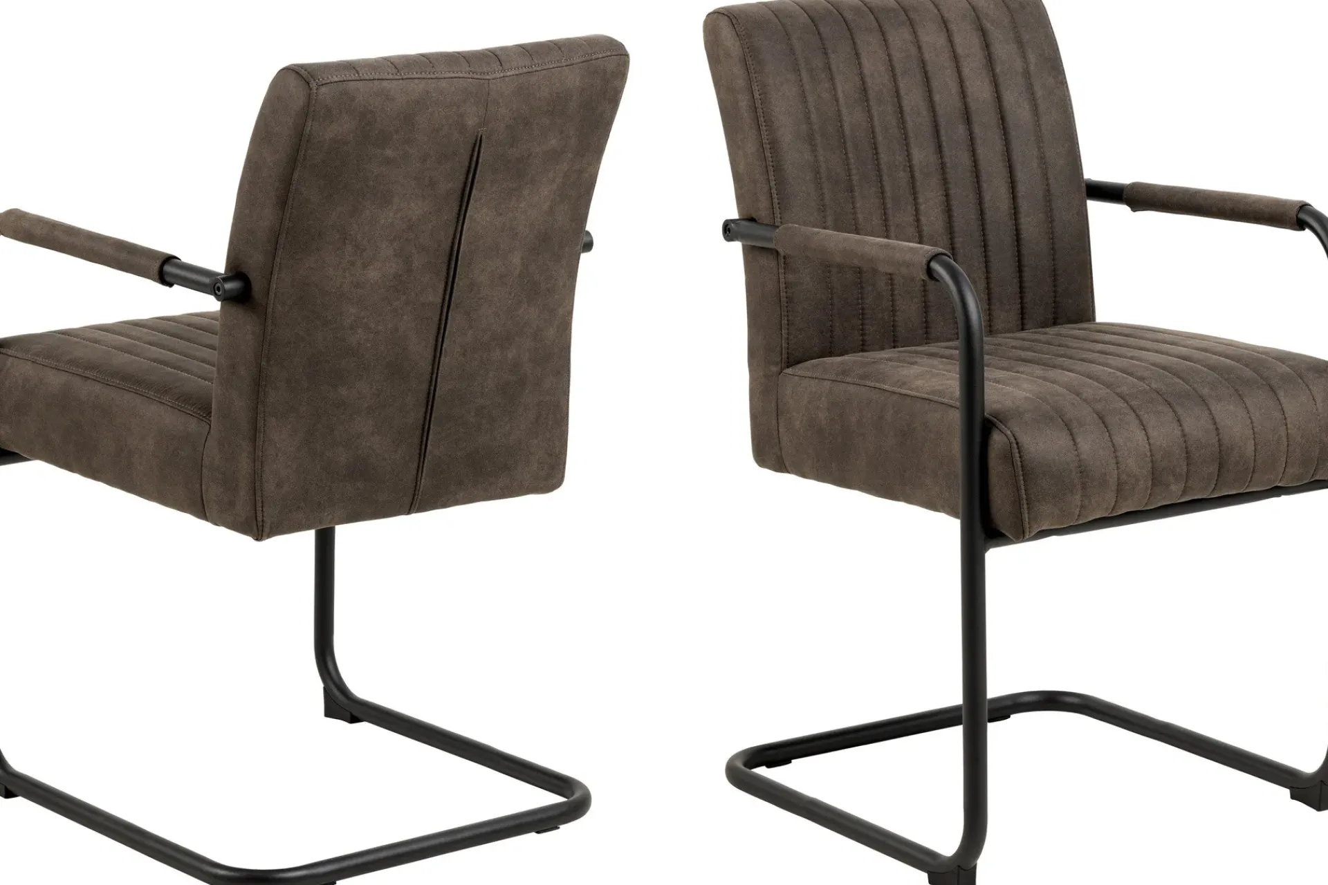 Karmstoler|Spisestoler & Kjøkkenstoler-Salini Lenestol Grey