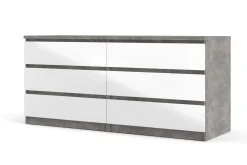 Kommode|Gangoppbevaring-Salomns Kommode 50x154 cm Hvit,Grey