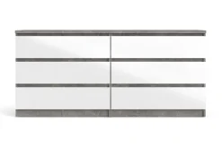 Kommode|Gangoppbevaring-Salomns Kommode 50x154 cm Hvit,Grey