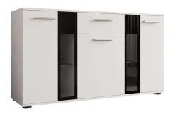 Gangoppbevaring|Kommode-Salsa kommode 140x40x80 cm Hvit