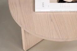VIND Sofabord-Saltö Sofabord 85 cm Hvit