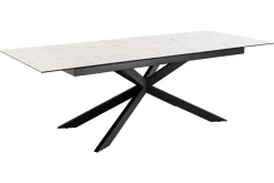 Spisebord & Kjøkkenbord-Salupa Spisebord 240x100 cm Hvit,Svart