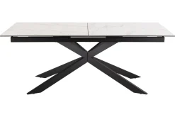 Spisebord & Kjøkkenbord-Salupa Spisebord 240x100 cm Hvit,Svart