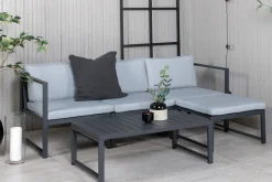 Venture Home Veranda & Terrasse|Loungesett-Salvador Loungegruppe Grå/Svart