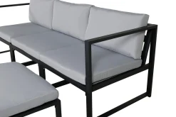 Venture Home Veranda & Terrasse|Loungesett-Salvador Loungegruppe Grå/Svart