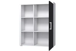 Samba Förvaringsskåp 90x35x114 cm Black