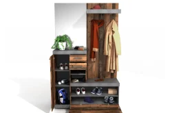 Samekia Garderobe 120 cm