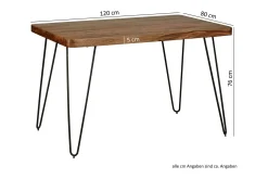Wohnling Samhita Spisebord 120 cm