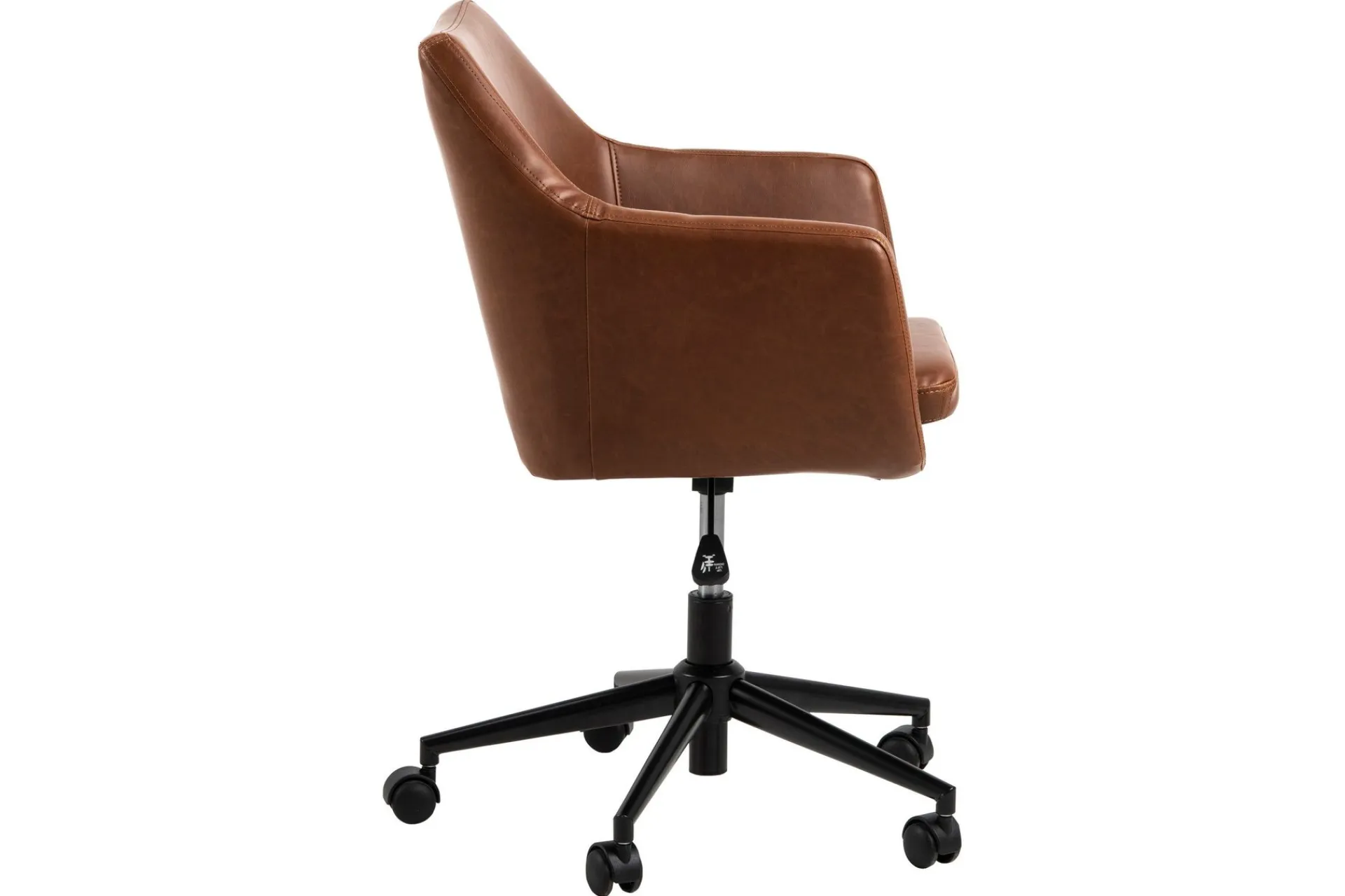 Kontorstol & Skrivebordsstol-Samlar Kontorstol Vintage Brun