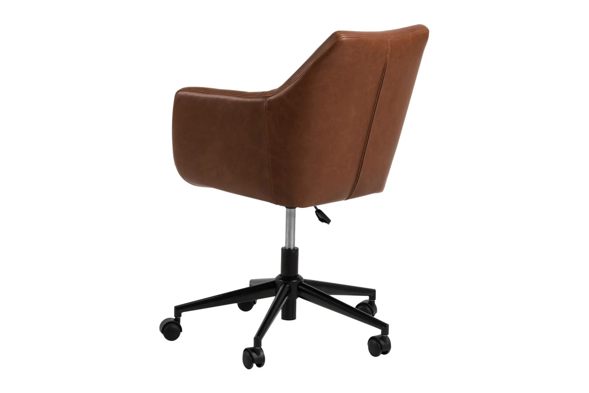Kontorstol & Skrivebordsstol-Samlar Kontorstol Vintage Brun