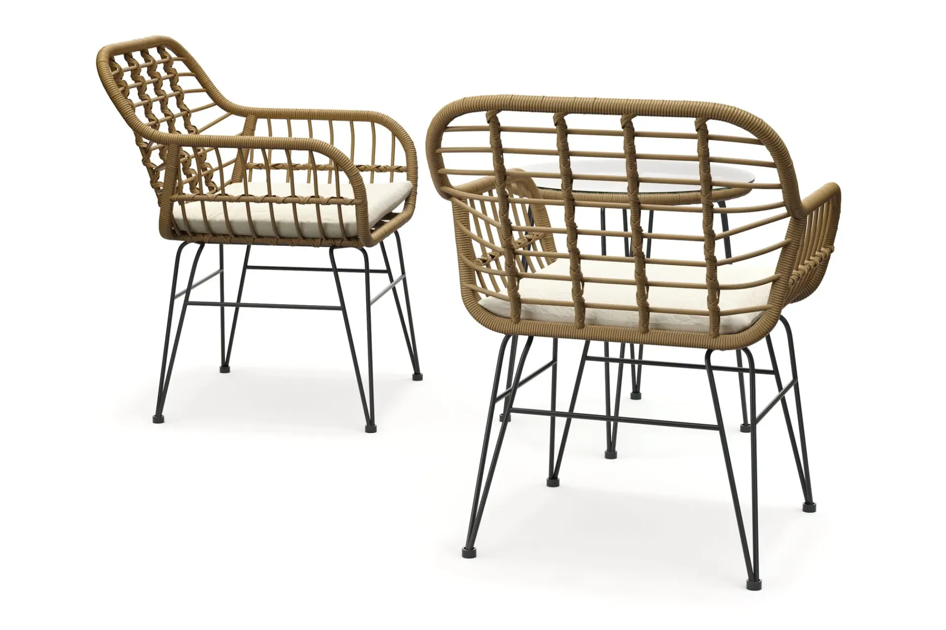 Comfort Garden Cafesett|Balkonggrupper-Sammy Balkonggruppe 2-seter Beige