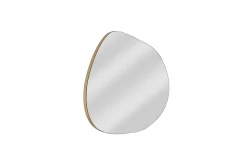 Sminkespeil|Gulvspeil-Samtens Speil 75 cm Rektangulær Gull