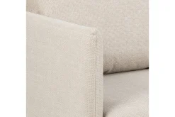 Sofa Med Sjeselong-Sanat 3-seters Sofa med Divan Beige