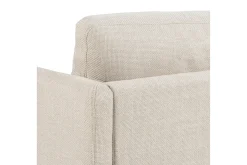 Sofa Med Sjeselong-Sanat 3-seters Sofa med Divan Beige
