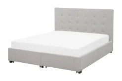 Sengeramme & Sengestamme|Seng Med Oppbevaring-Sandrick Kontinentalseng med Oppbevaring 140x200 Grey