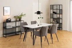 Spisebord & Kjøkkenbord-Sanjoan Spisebord 140x80 cm Hvit