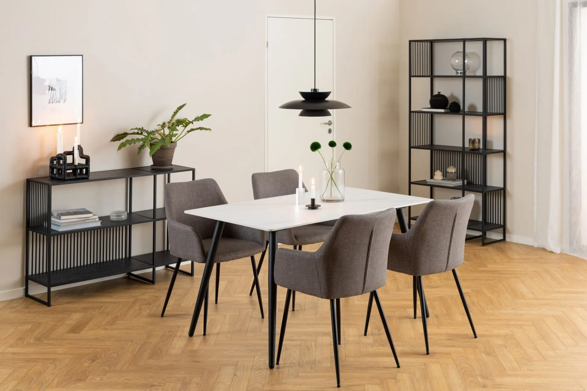 Spisebord & Kjøkkenbord-Sanjoan Spisebord 140x80 cm Hvit