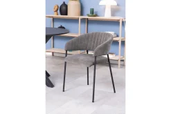 Karmstoler|Spisestoler & Kjøkkenstoler-Sanno Lenestol Grey