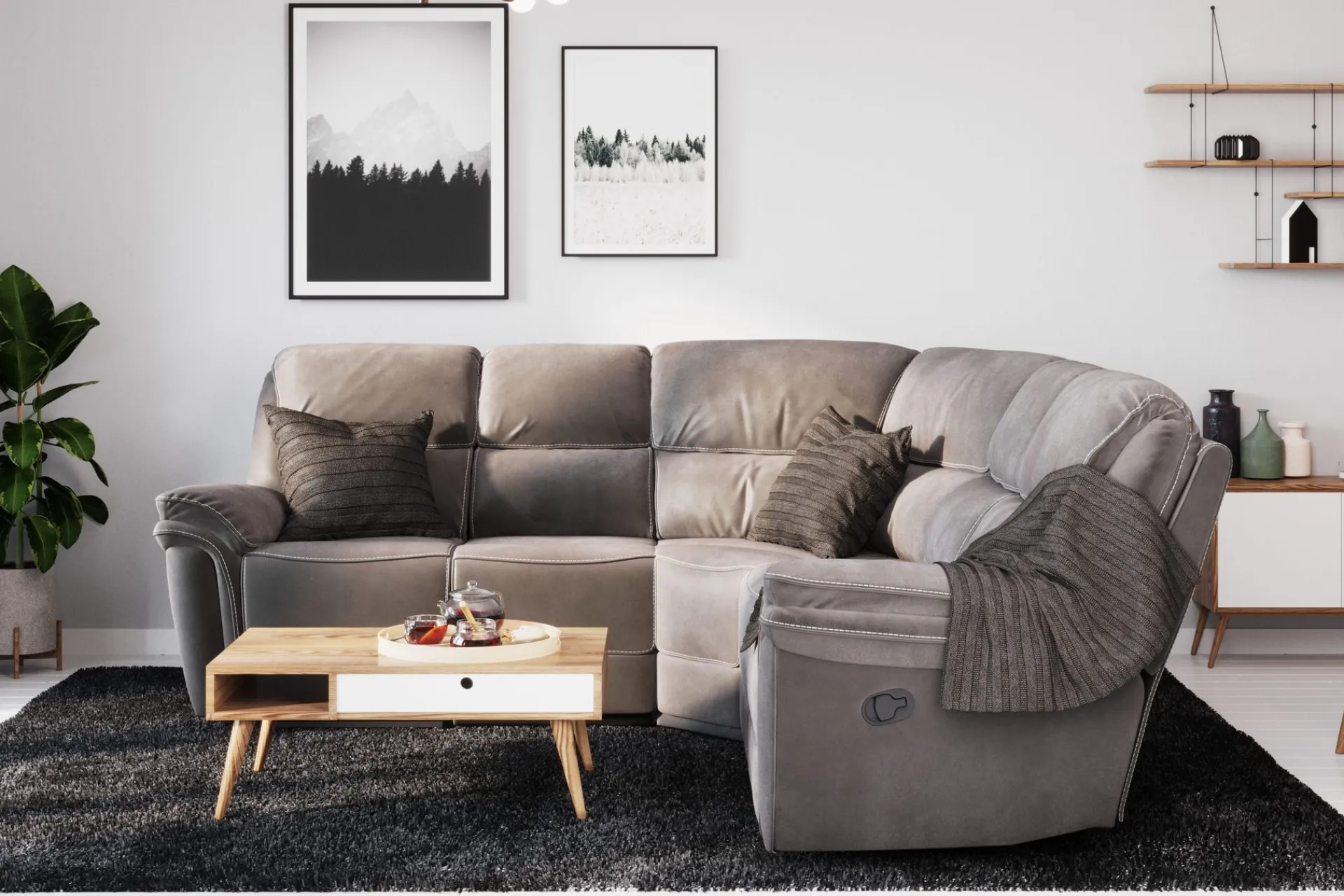 Venture Home Saranda Hjørnesofa