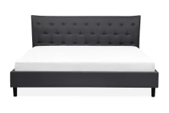 Bedly Sengeramme & Sengestamme-Saverne Dobbeltseng 180 | 200 cm Grey