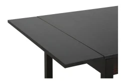Loft24 Spisebord & Kjøkkenbord-Scapa Forlengningsbart Spisebord 80-120 cm Svart