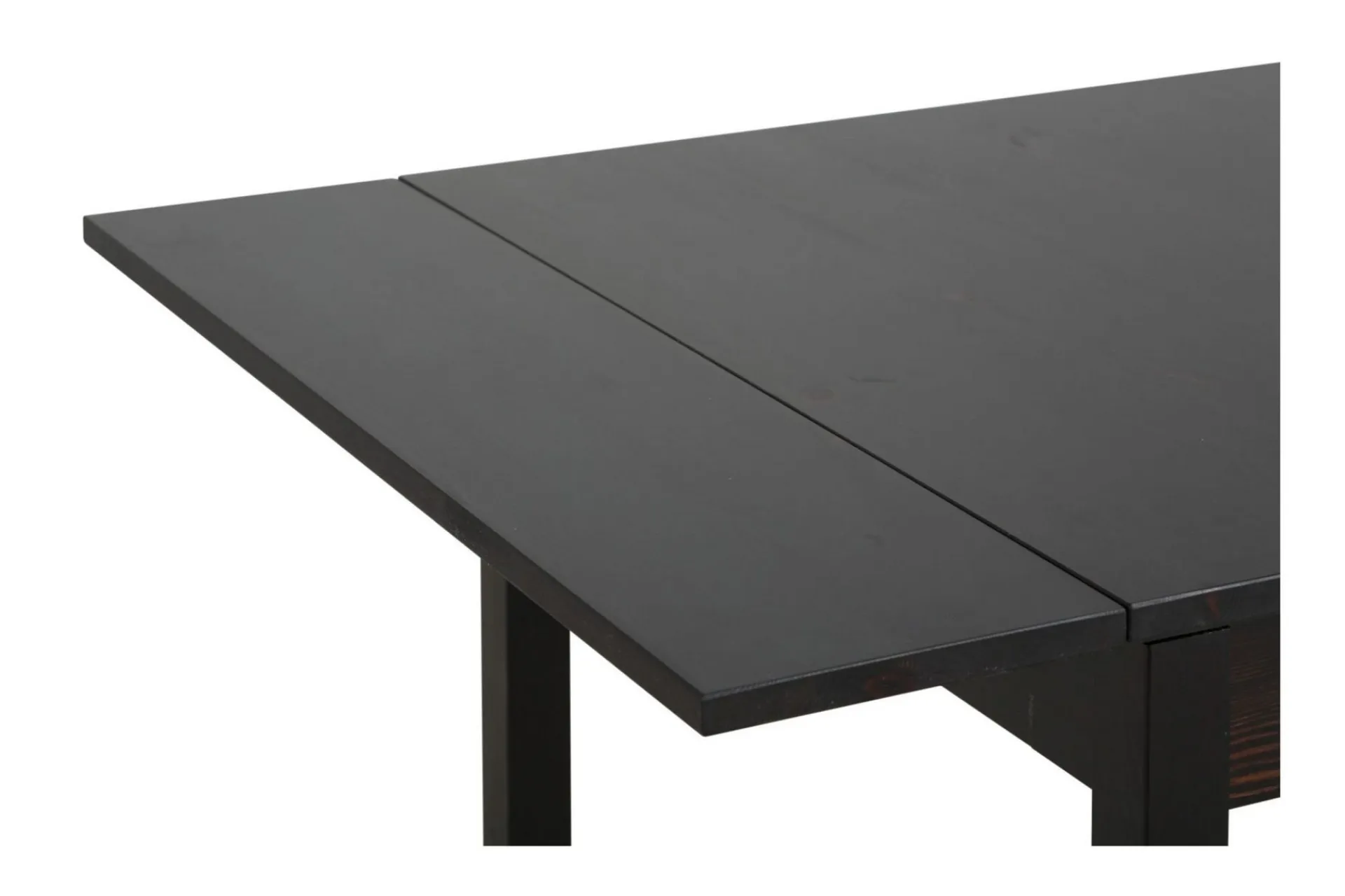 Loft24 Spisebord & Kjøkkenbord-Scapa Forlengningsbart Spisebord 80-120 cm Svart