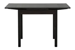 Loft24 Spisebord & Kjøkkenbord-Scapa Forlengningsbart Spisebord 80-120 cm Svart