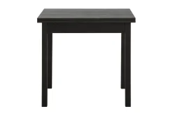 Loft24 Spisebord & Kjøkkenbord-Scapa Forlengningsbart Spisebord 80-120 cm Svart