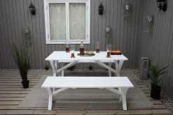 KWA Entrebenk|Benk-Scottsdale Sittebenk 140 cm Hvit