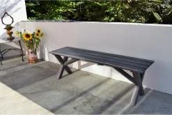 Lifestyle Garden Spisegrupper Hage-Scottsdale Spisegruppe 150 cm + 2 Solanum Stoler Grey